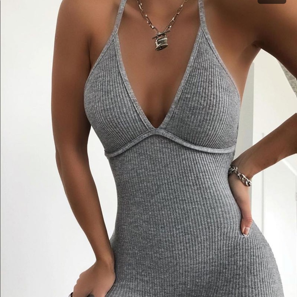 Grey jumpsuit | size small |